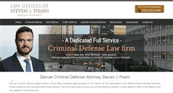 Desktop Screenshot of pisanilaw.com
